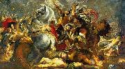Sieg und Tod des Konsuls Decius Mus in der Schlacht Peter Paul Rubens